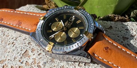 breitling chronograph rubber strap|Breitling leather strap replacement.